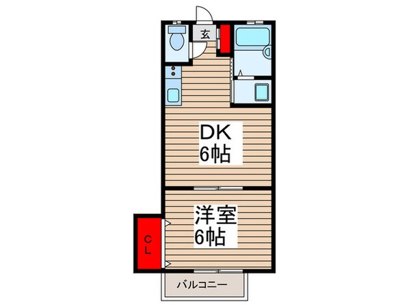 ビレッジ斎藤の物件間取画像